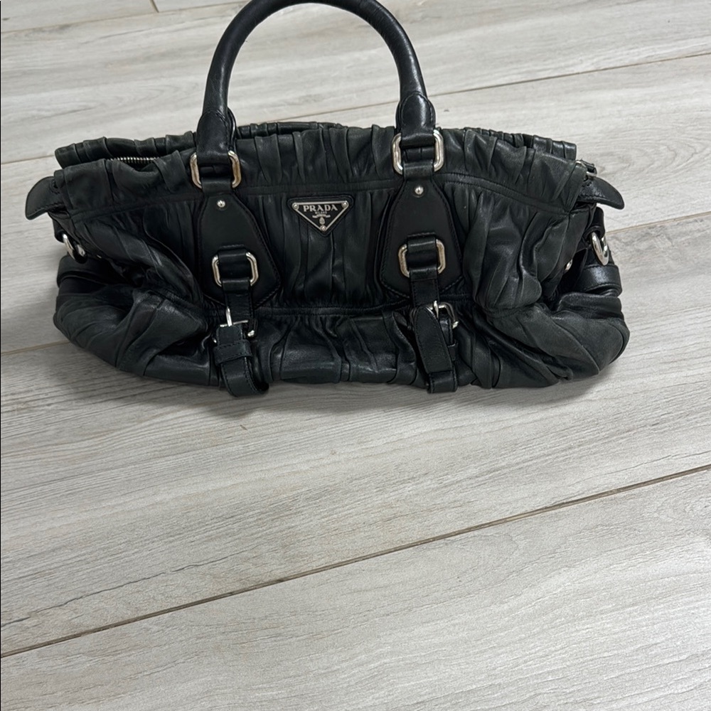 Prada Black Leather Women's Bag